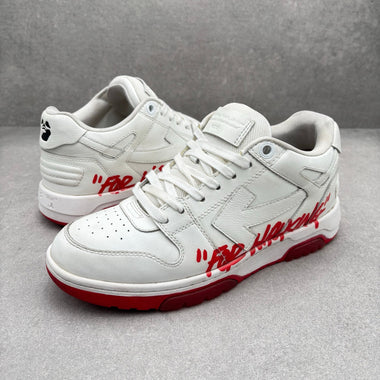 Out of Office “For Walking” White Red