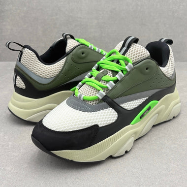 B22 Reflective Sneaker Pistachio Black