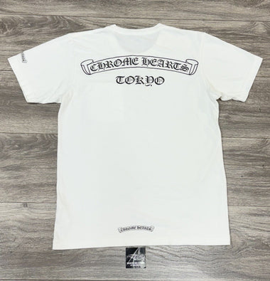 Tokyo Exclusive Scroll Label T- Shirt White