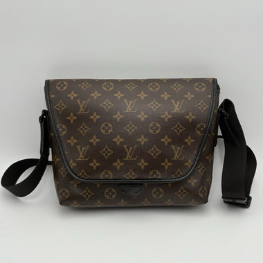 Monogram Messenger Bag Brown