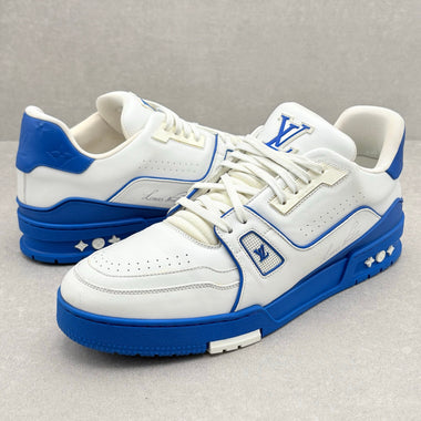 Trainer White Blue