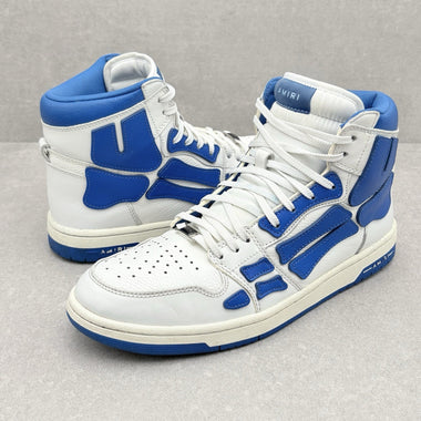 Skel High Top White Blue