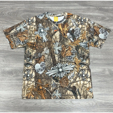 BRAND NEW - Chrome Hearts Nike Nocta Realtree Horseshoe Logo T-Shirt