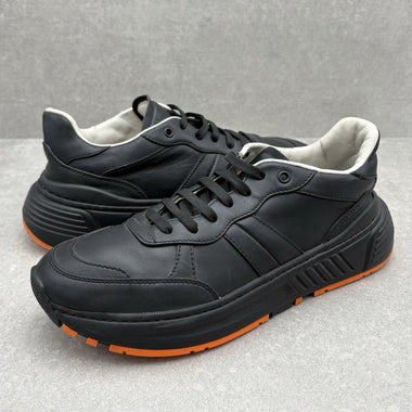 Calf Leather Speedster Sneakers Black