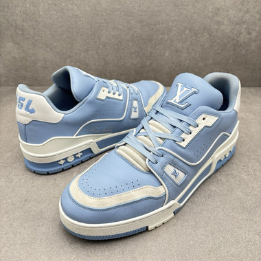 Trainer White Light Blue