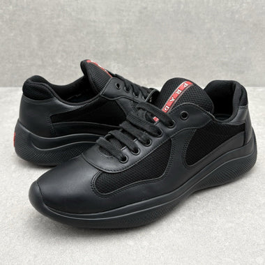 Americas Cup Black Leather