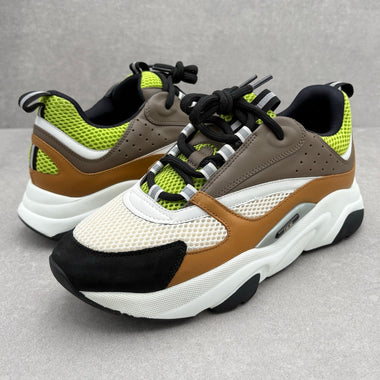 B22 Reflective Sneaker Brown Khaki Green