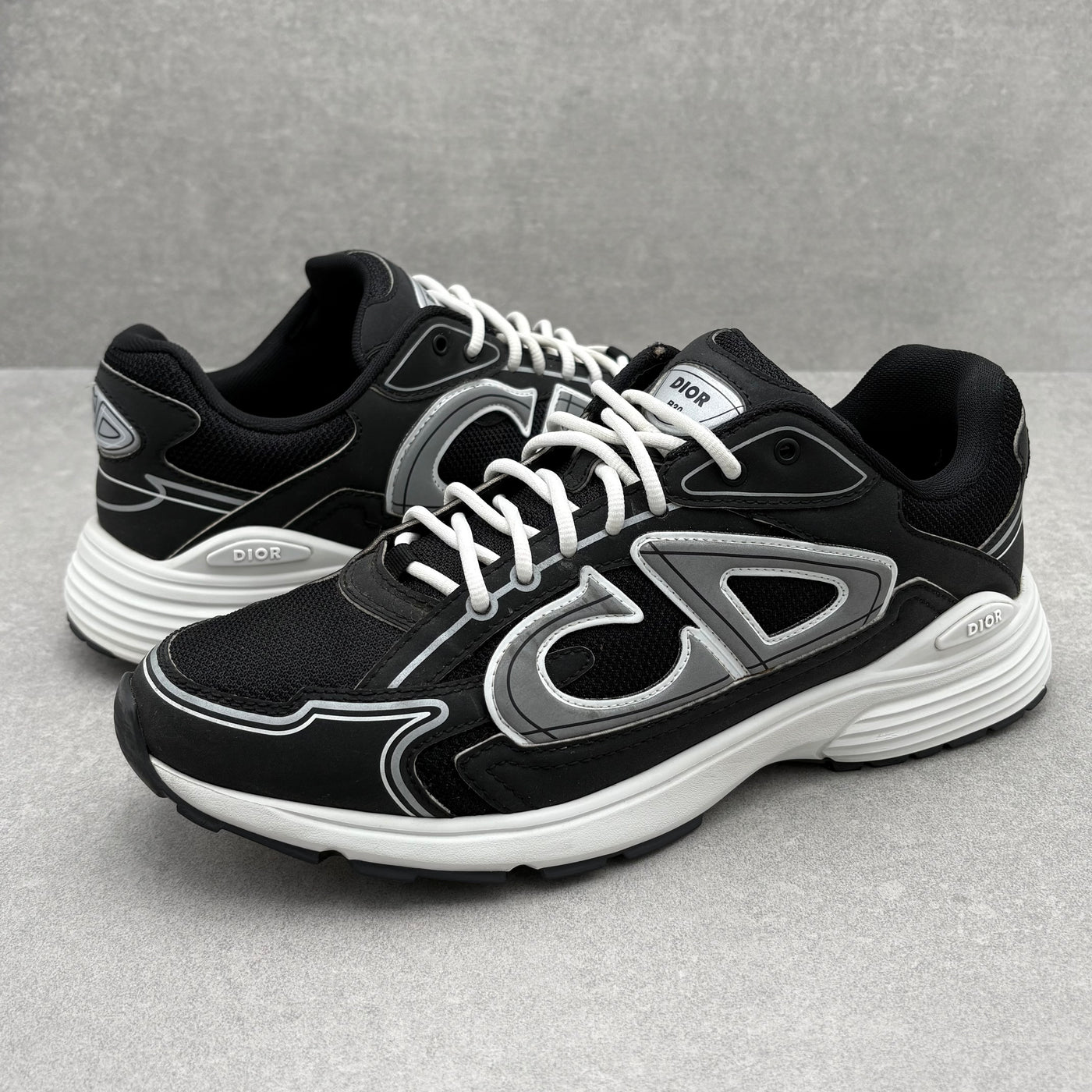 B30 Reflective Sneaker Black White