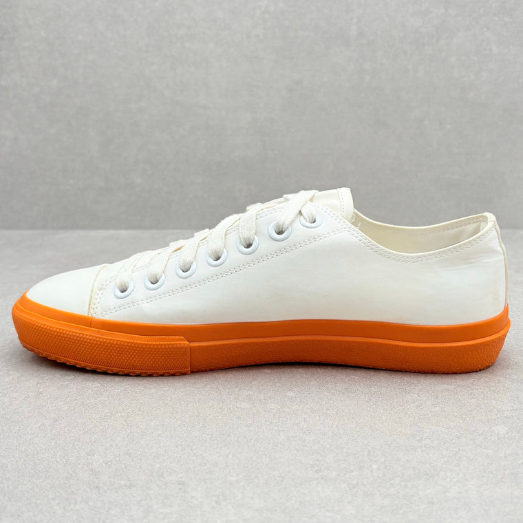 Low Sneaker Orange White — photo 4