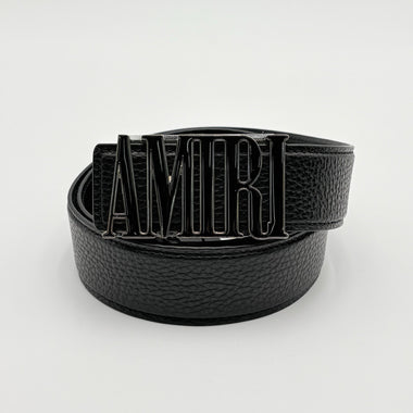 Core Logo Buckle Black/Black/Gold-Tone Belt