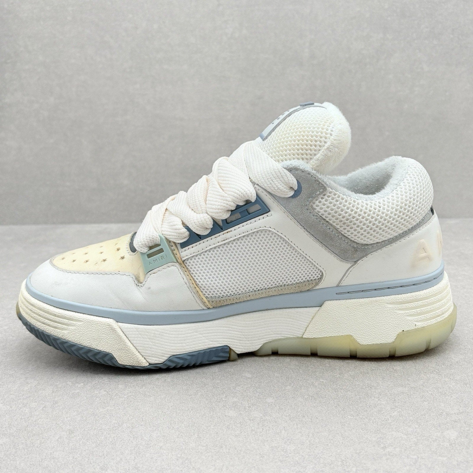 Amiri MA-1 ' White Blue ' | Size 43 (10 US)