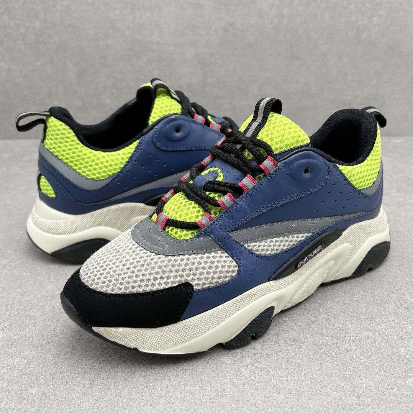 B22 Sneaker Blue Lime
