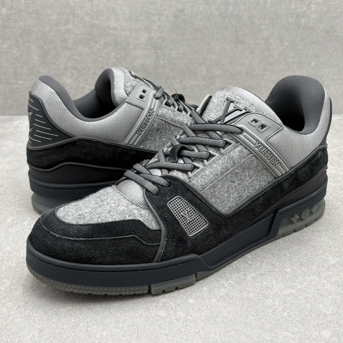 Trainer Black Grey