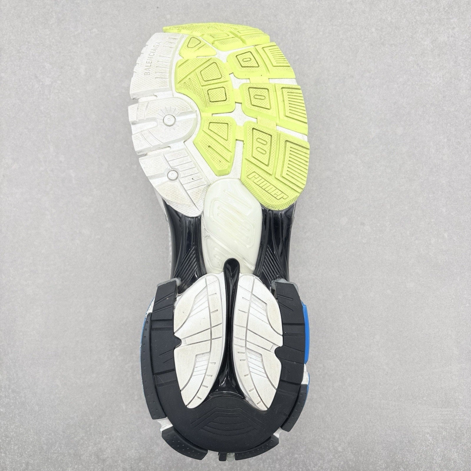 Balenciaga Runner ' White Yellow Blue ' | Size 45 (12 US)