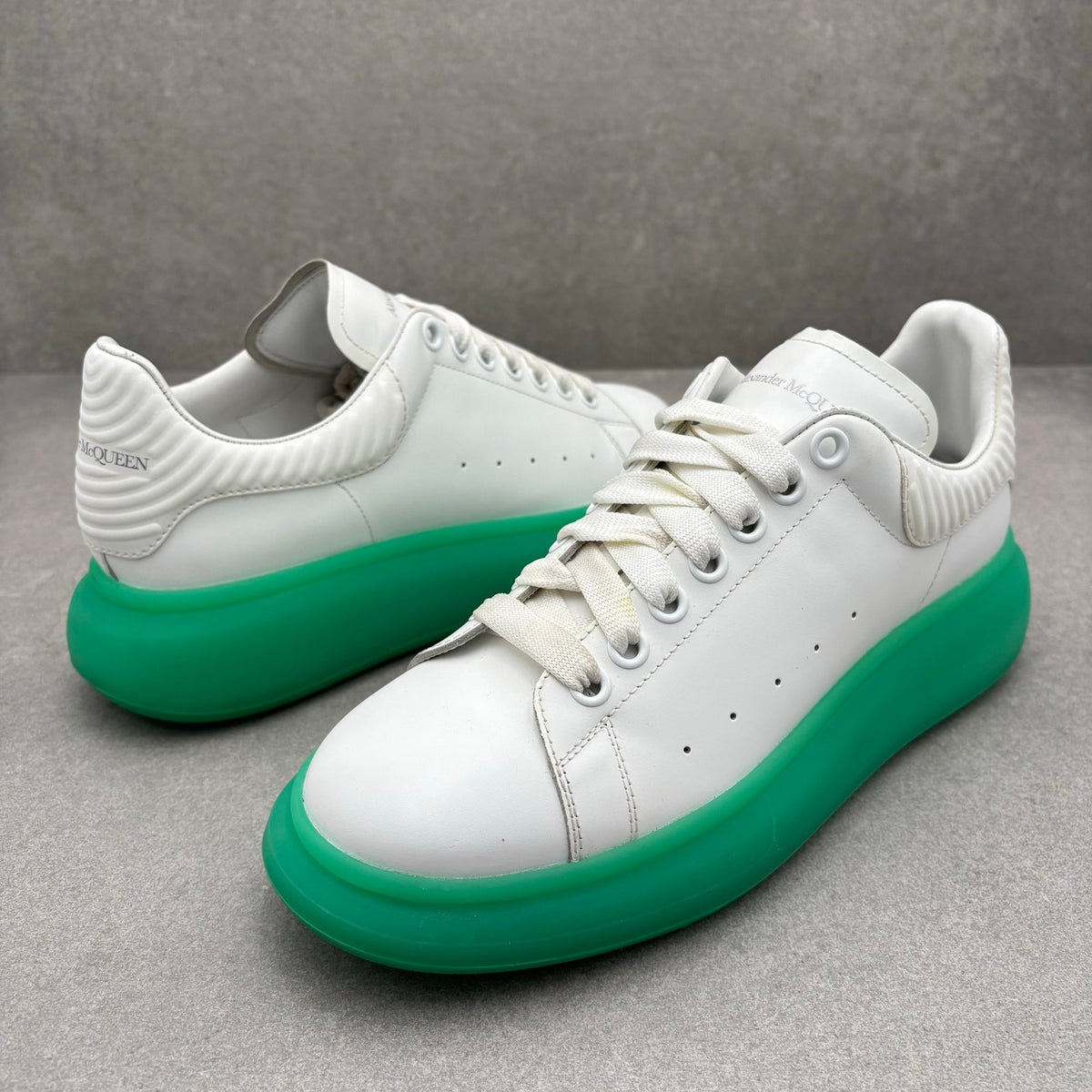 Alexander McQueen Oversized White Green