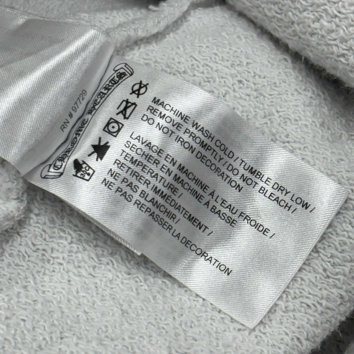 x Matty Boy Flames Hoodie Heather Grey — photo 13