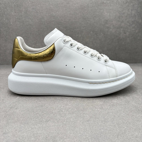 Alexander McQueen Oversized ‘ Gold Crocodile ‘ | Size 41 (8 US)