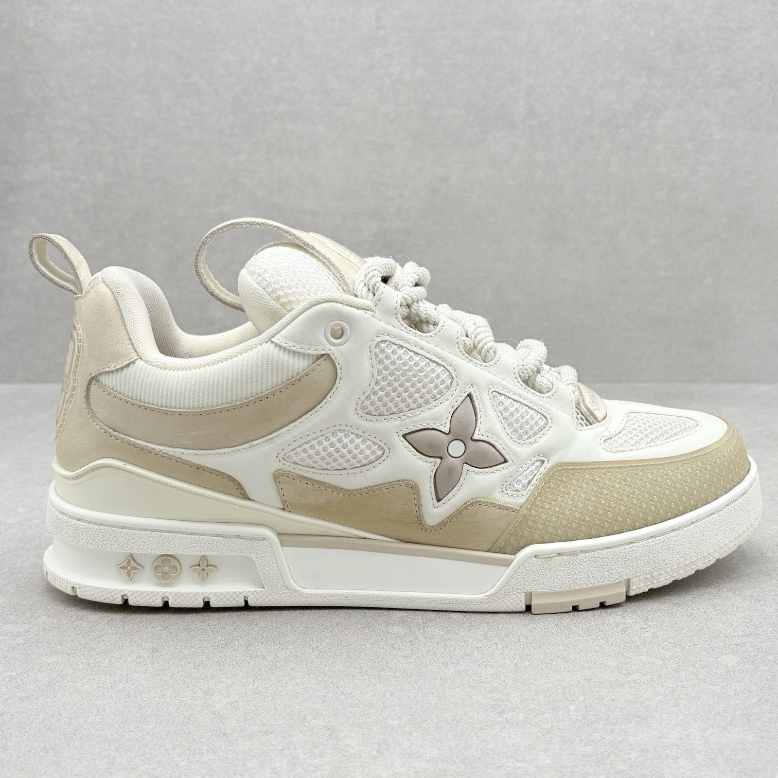 Louis Vuitton Skate ' Beige White ' | Size 9.5 LV (10.5-11 US)