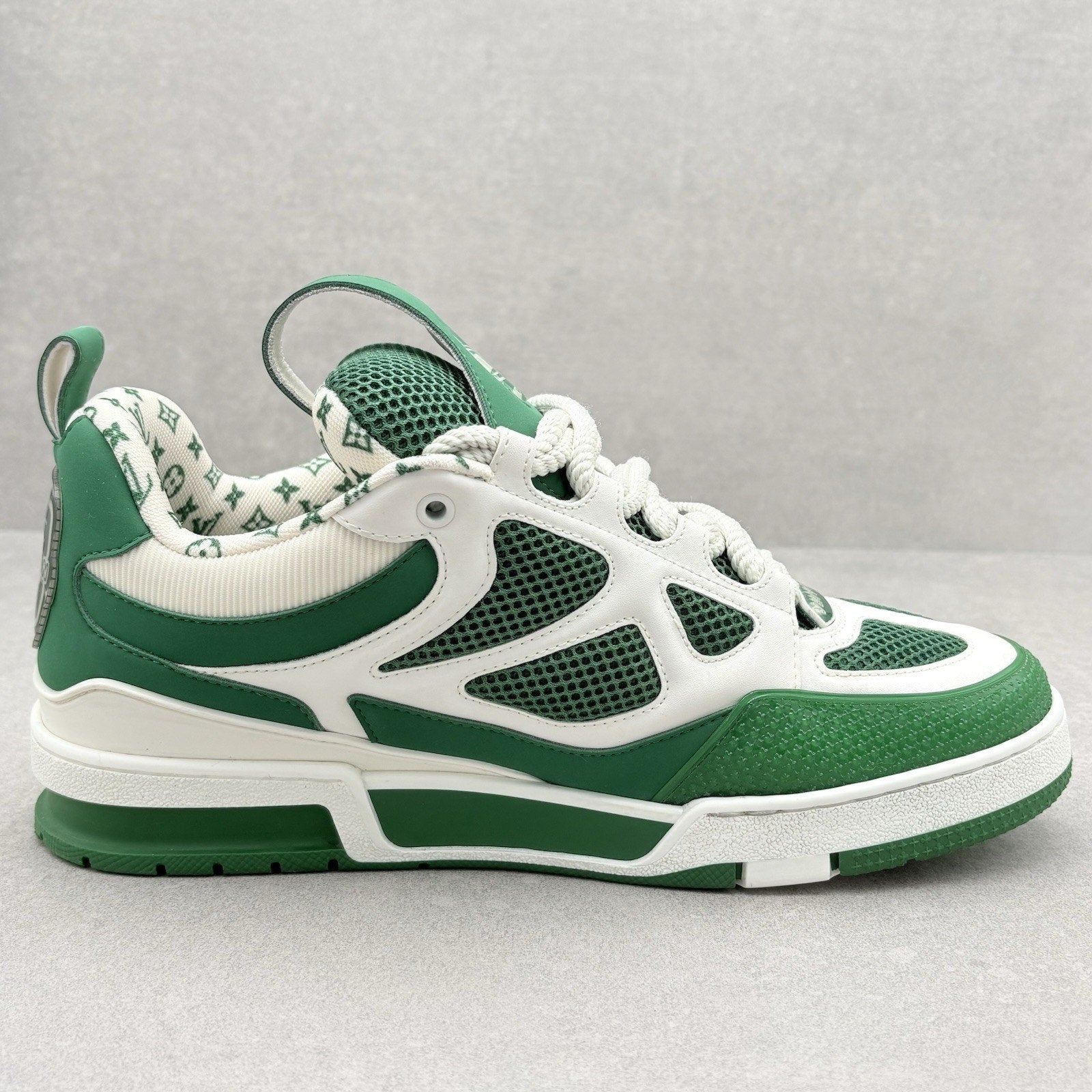 Louis Vuitton Skate ' Green White ' | Size 9 LV (10-10.5 US)