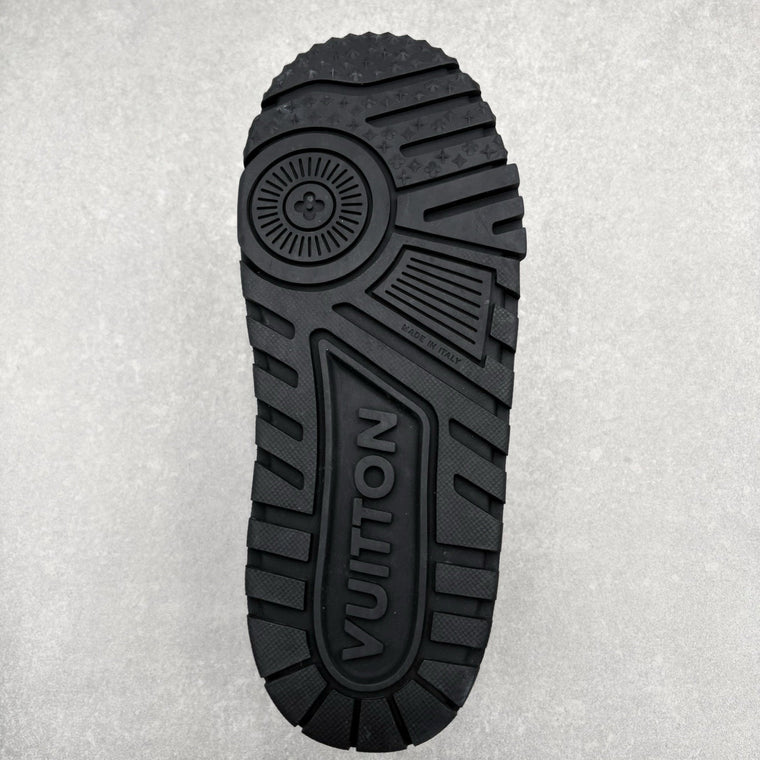 Alligator Print Maxi Sneaker Black — photo 13