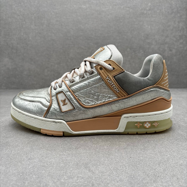 Trainer Metallic, Beige — photo 8