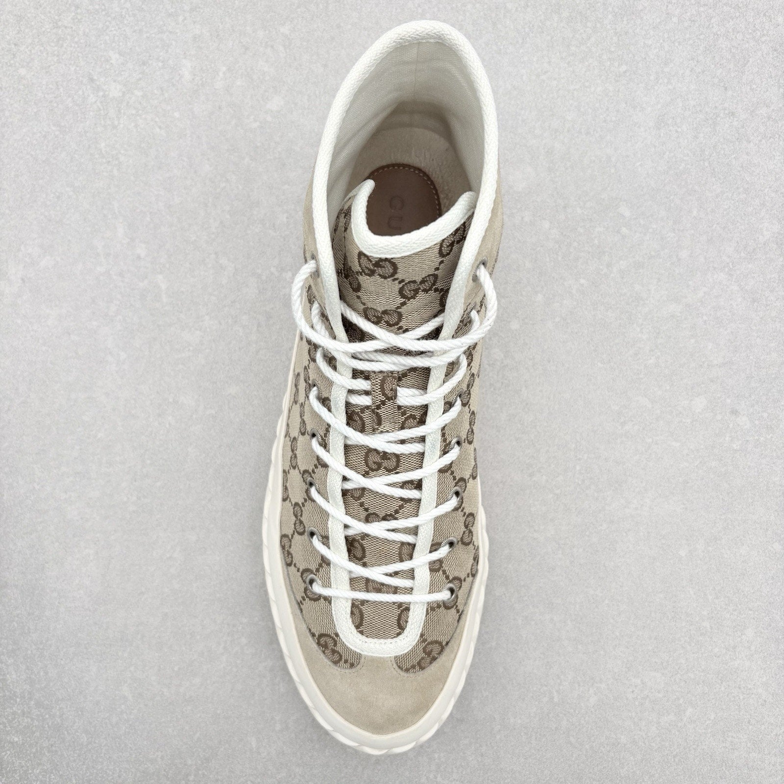 Gucci Monogram Jumbo GG High ' New Lace Tortuga ' | Size 10.5 G (11 US)