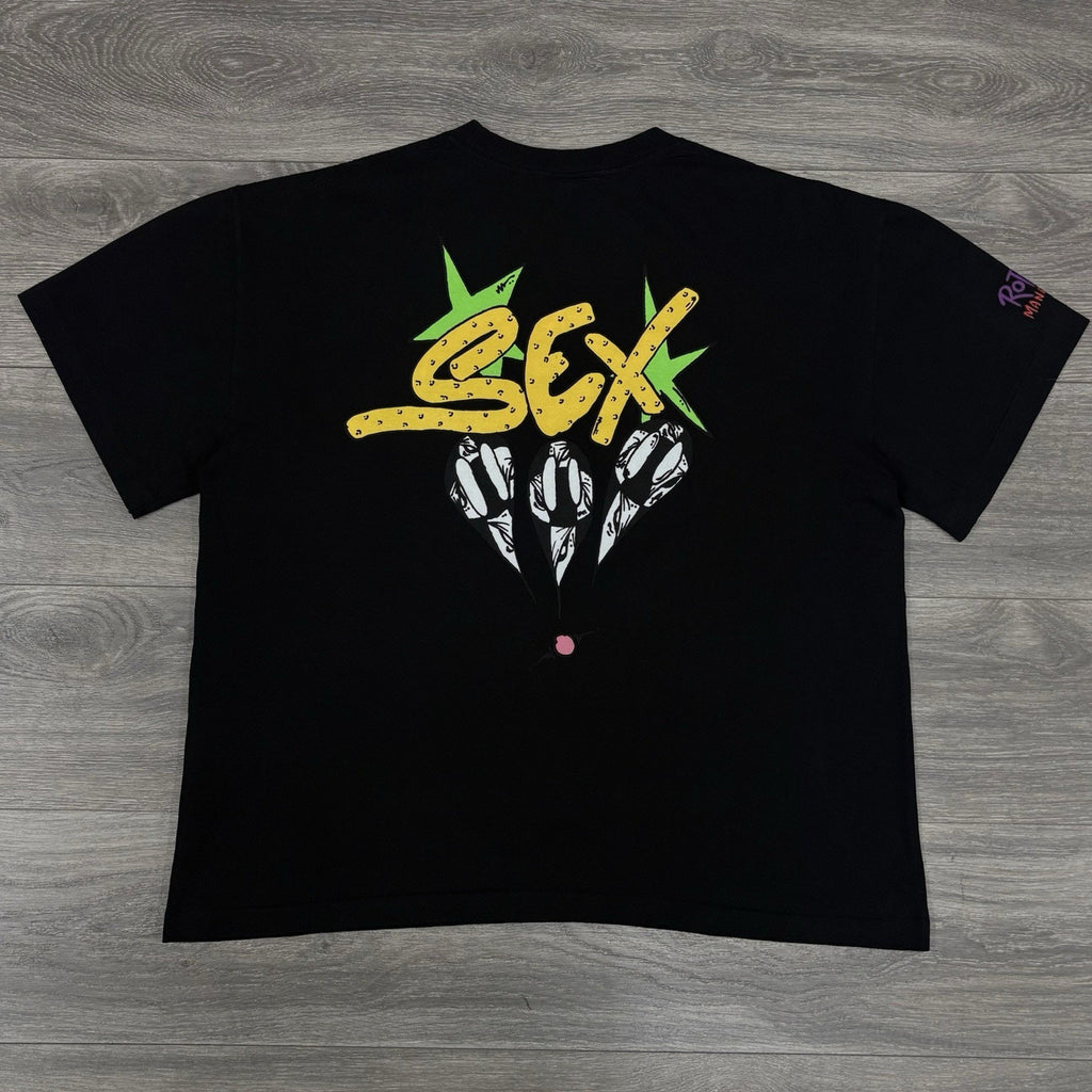 BRAND NEW! - Matty Boy Anti Promo S*x Records Tee ' Black ' | Size Medium