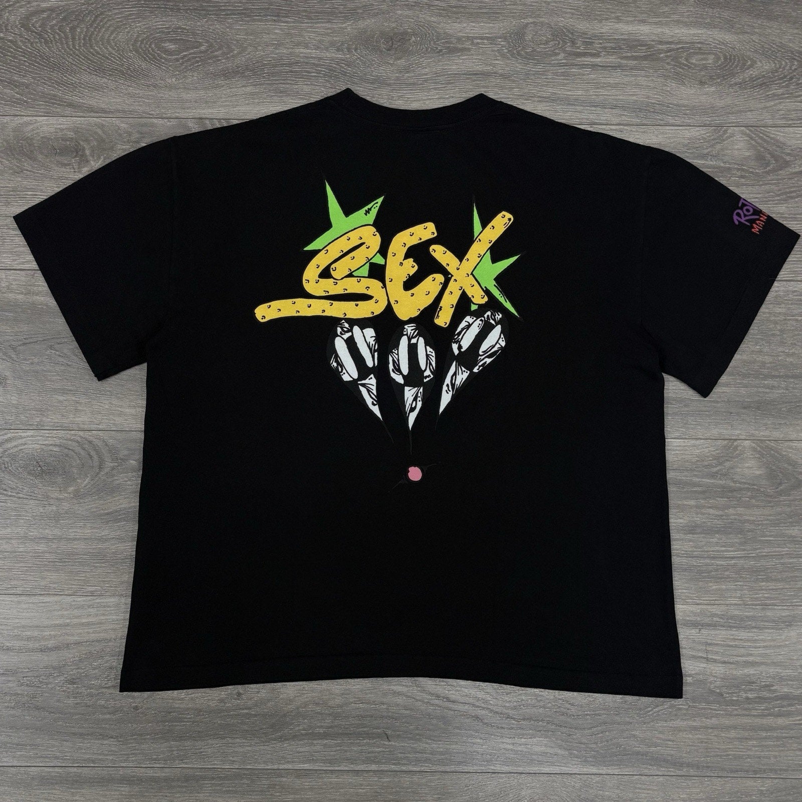 BRAND NEW! - Matty Boy Anti Promo S*x Records Tee ' Black ' | Size Medium