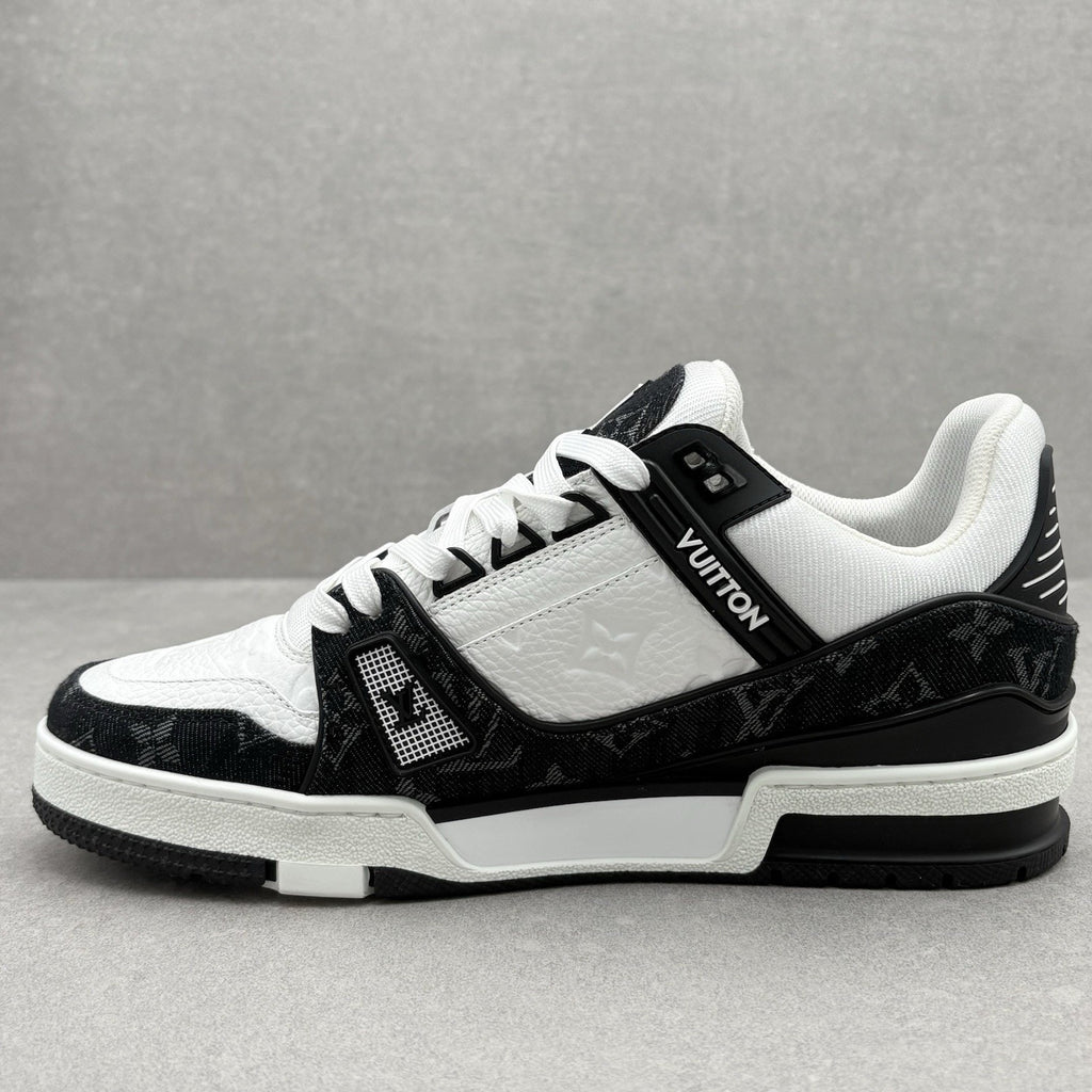 Louis Vuitton Trainer ' White Black ' | Size 6.5 LV (7.5-8 US)
