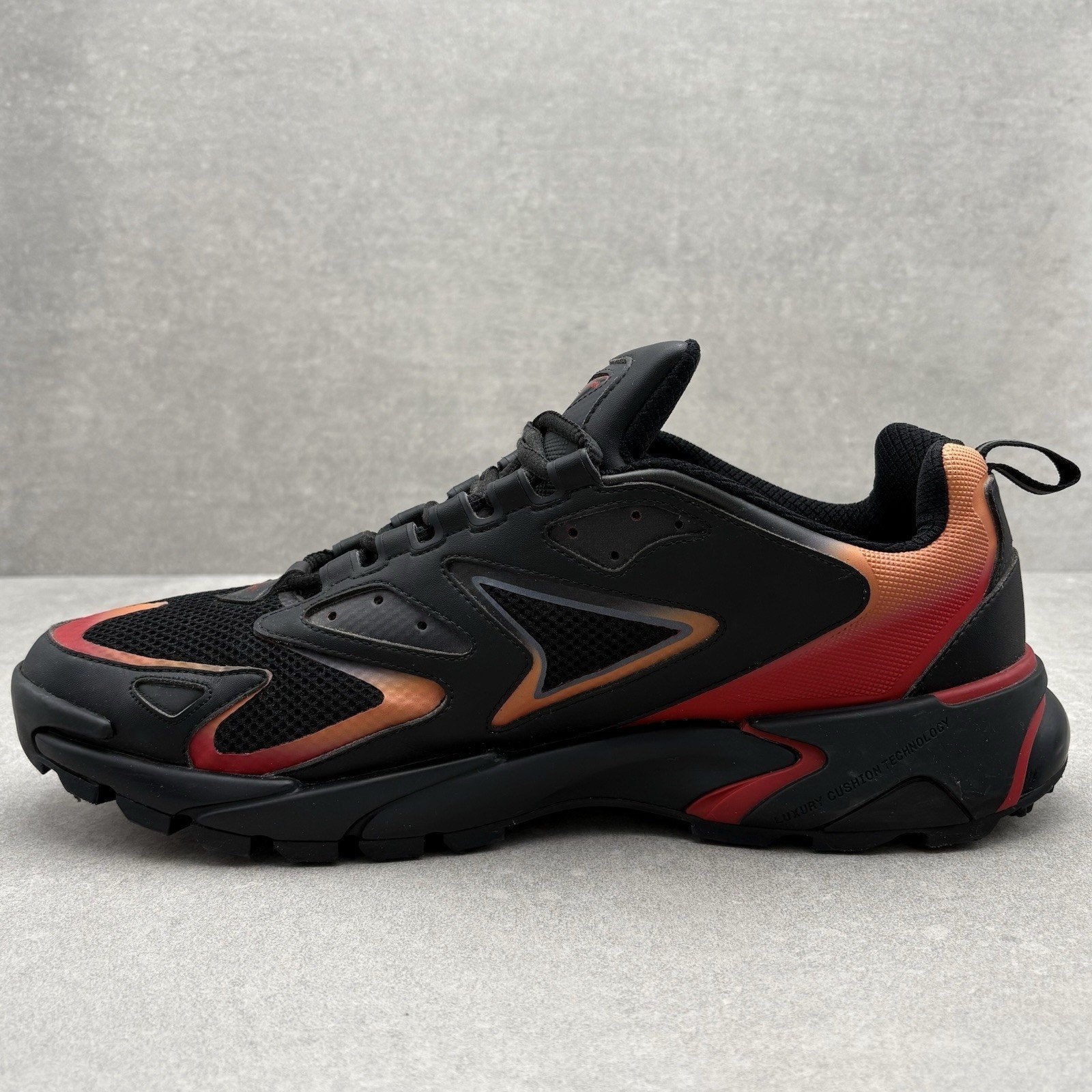 Louis Vuitton Tactic Runner ' Black Orange Red ' | Size 12 LV (13-13.5 US)