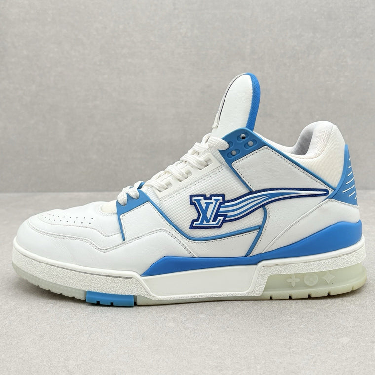 Trainer Mid White Blue — photo 8