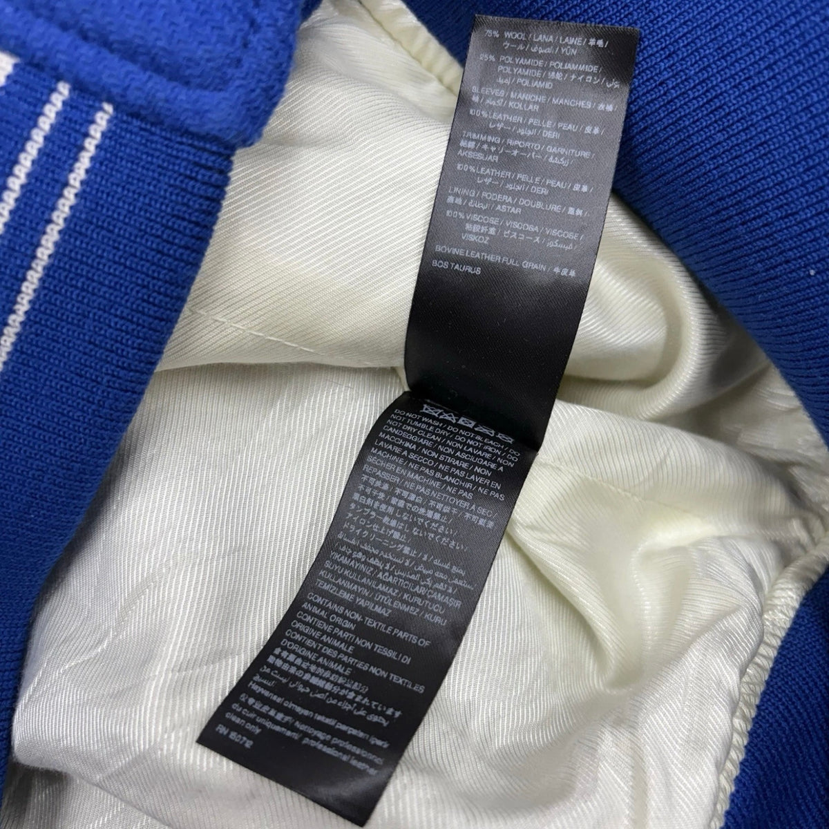 Amiri Dream Team Varsity Jacket Blue — photo 6
