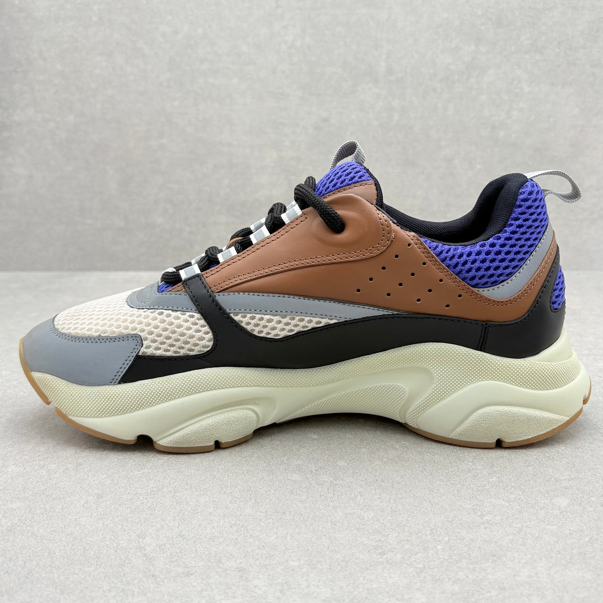 Dior B22 Reflective Sneaker Coffee Violet — photo 4