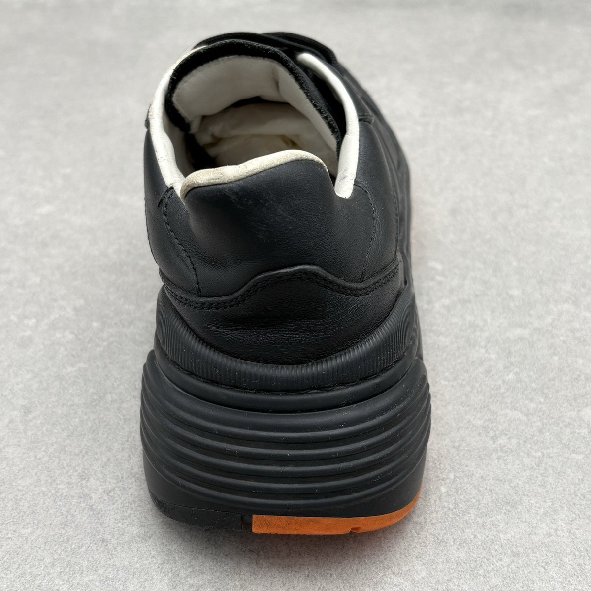 Calf Leather Speedster Sneakers Black — photo 3