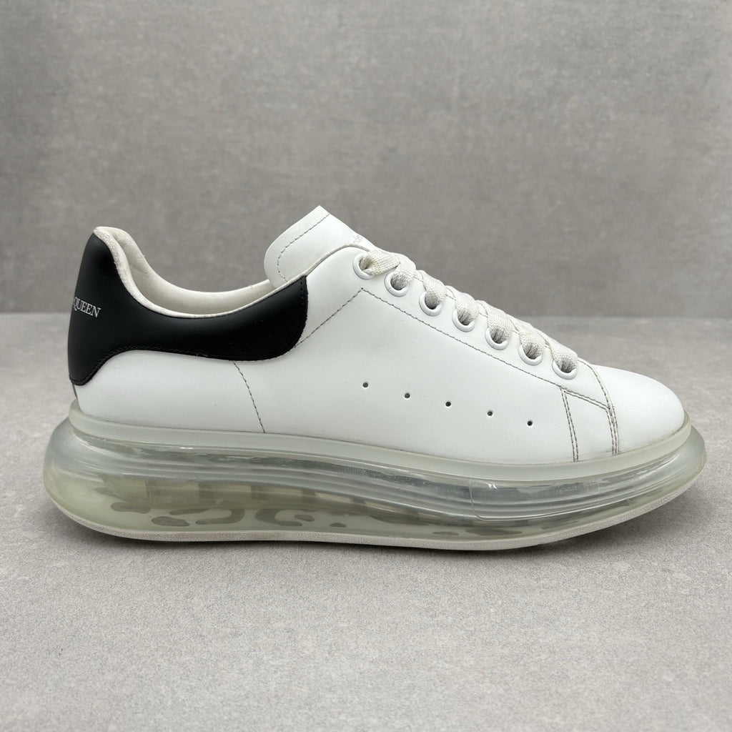 Alexander McQueen Oversized Sneaker Clear Sole ' White Black ' | Size 43 (10 US)