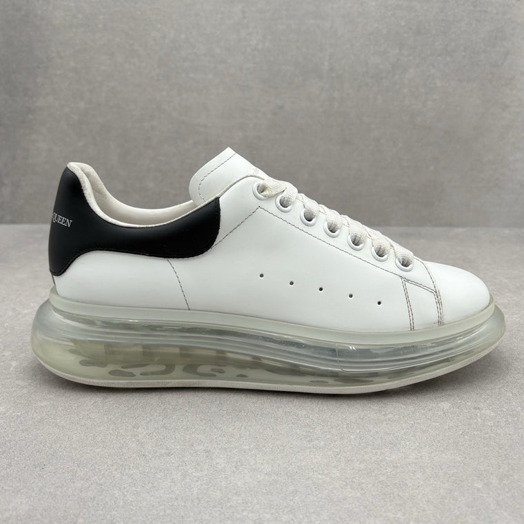 Oversized Sneaker Clear Sole White Black — photo 2