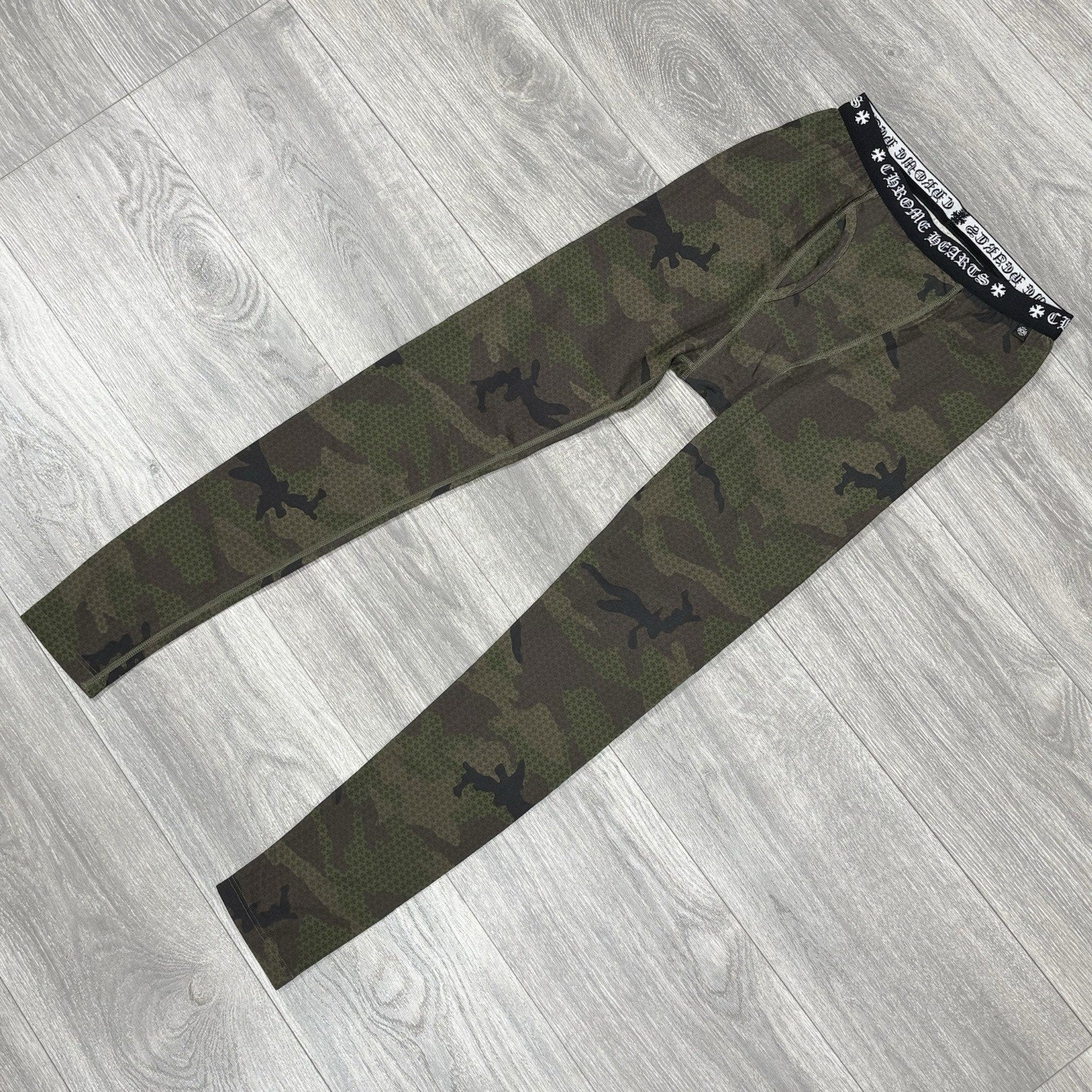 BRAND NEW! - Chrome Hearts Horseshoe Logo Leggings ' Camo ' | Size Large