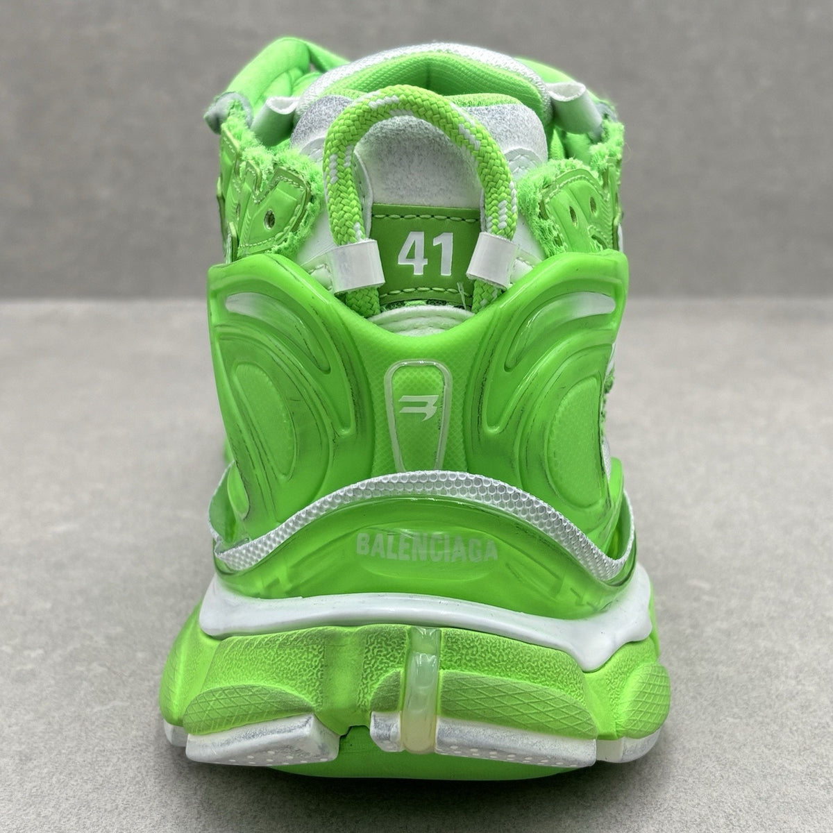 Runner Fluo Green White — photo 3