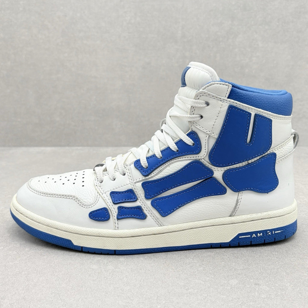 Amiri Skel High Top ' White Blue ' | Size 43 (10 US)