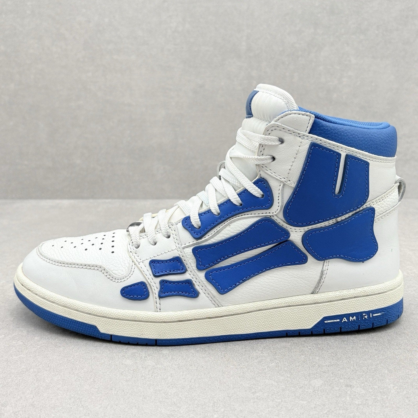 Amiri Skel High Top ' White Blue ' | Size 43 (10 US)