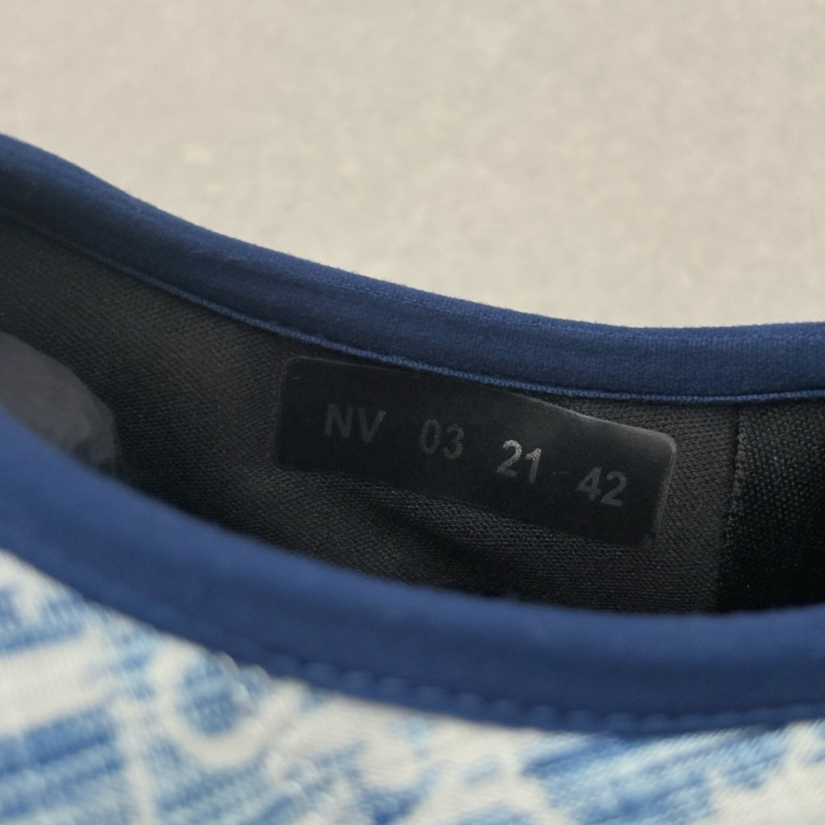 WORN ONCE! Dior Oblique Quilted Snow Puffer Slipper Blue — photo 13