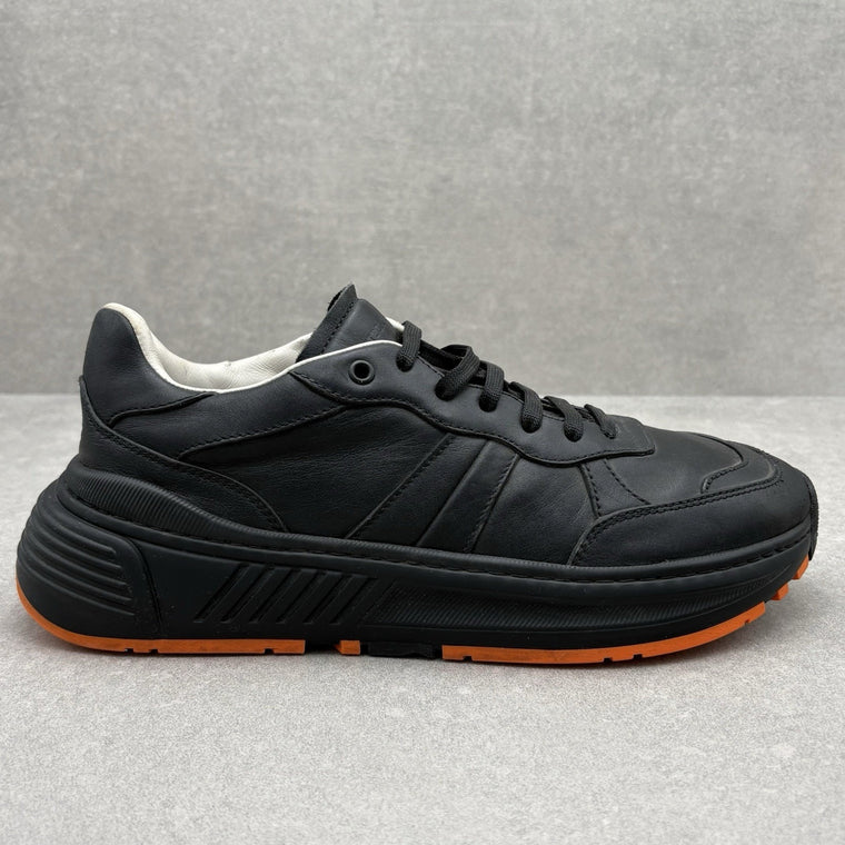 Calf Leather Speedster Sneakers Black — photo 2