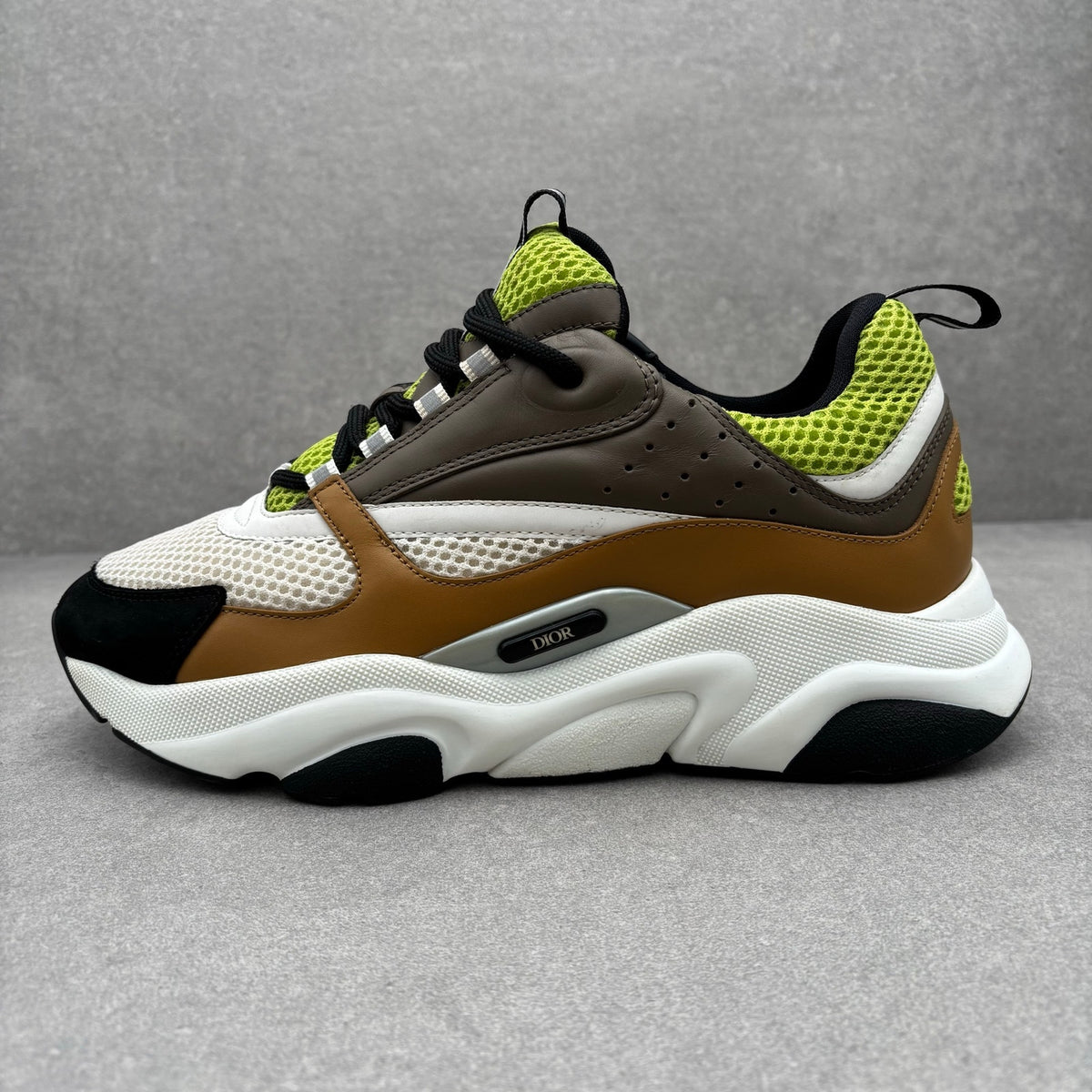 Dior B22 Sneaker Brown, Kaki — photo 8