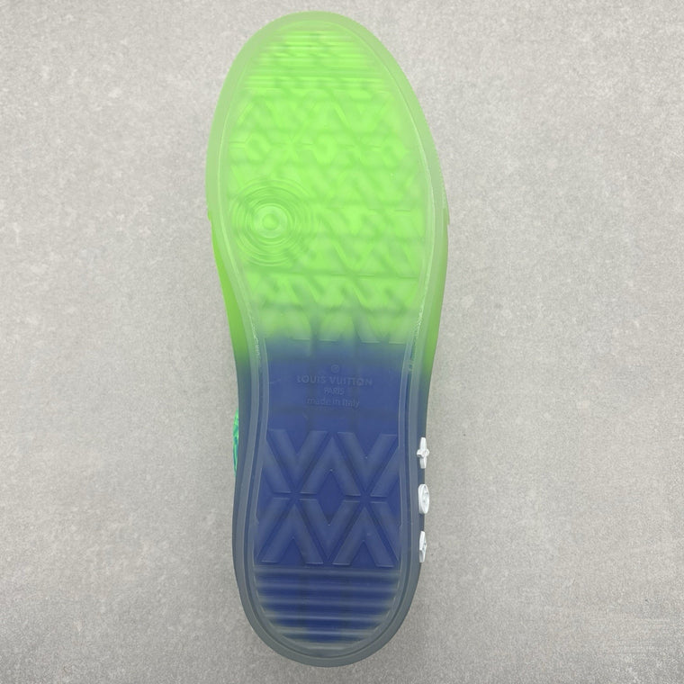 Ollie Richelieu Green Blue — photo 13