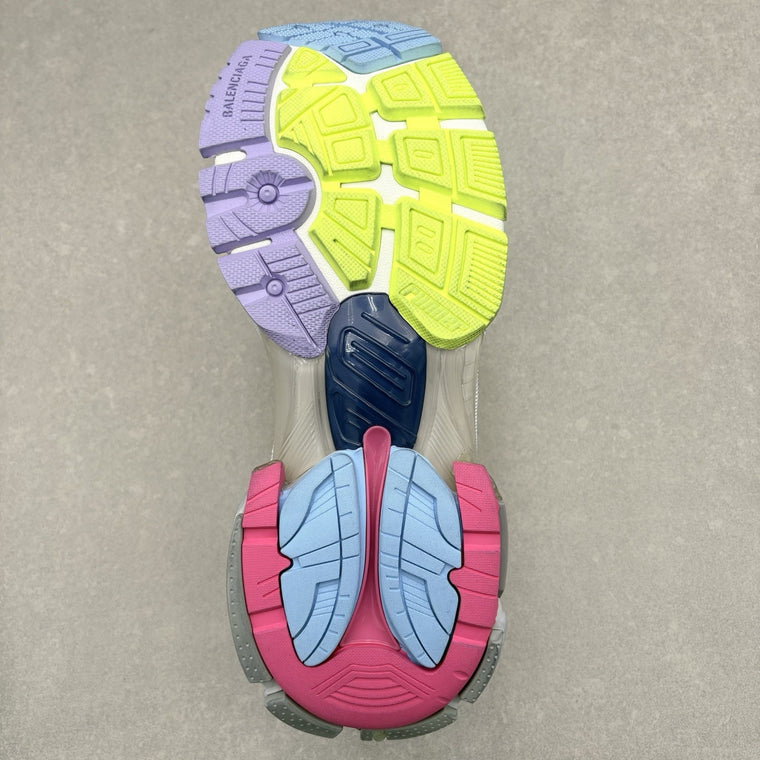 Runner Grey Purple Neon Yellow White — photo 13