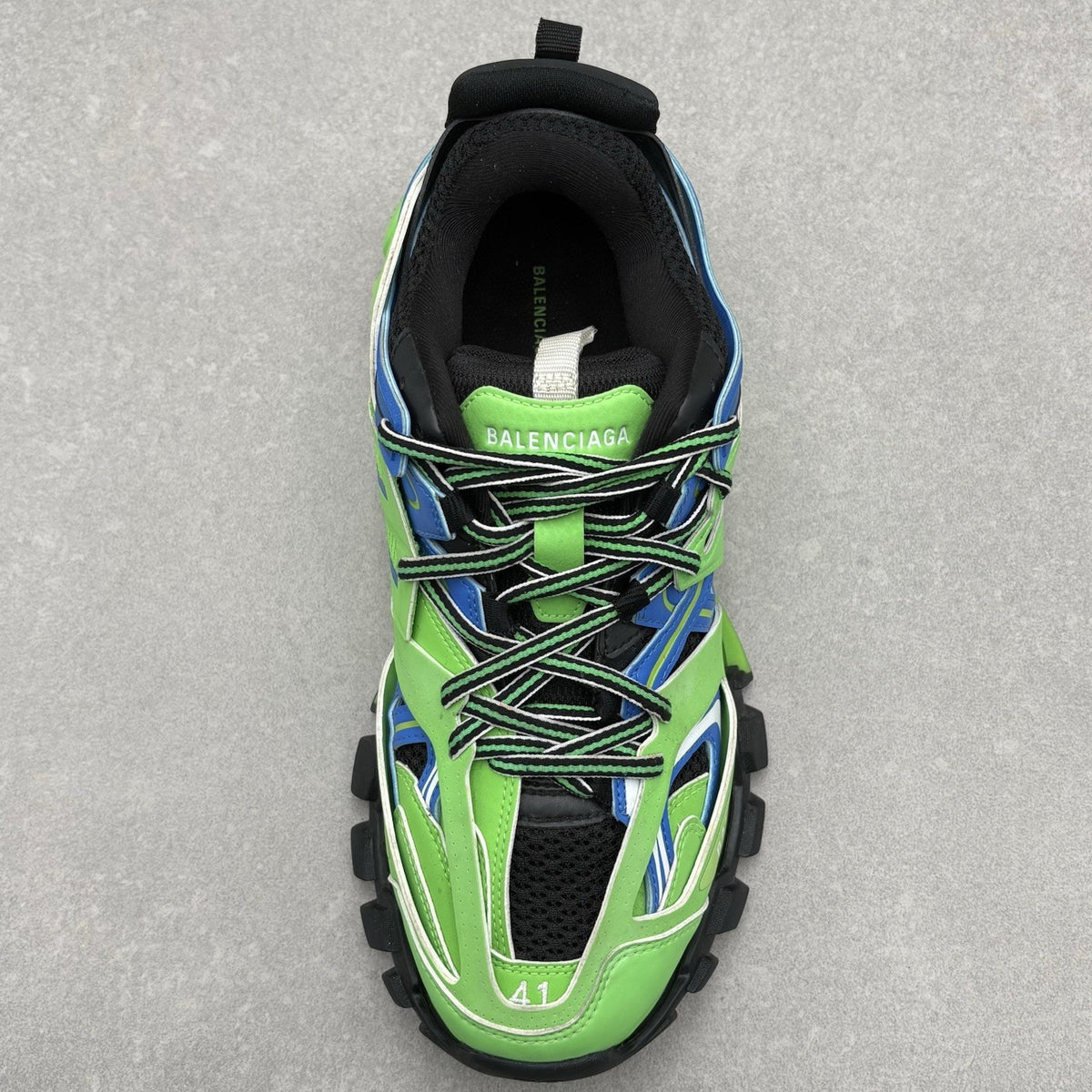Track Sneaker Blue Green — photo 11
