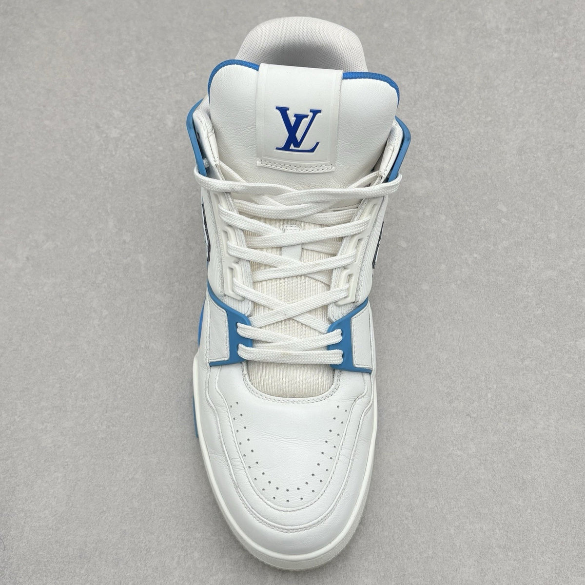 Trainer Mid White Blue — photo 5
