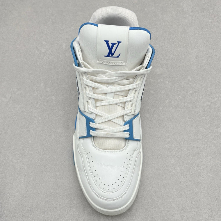Trainer Mid White Blue — photo 5
