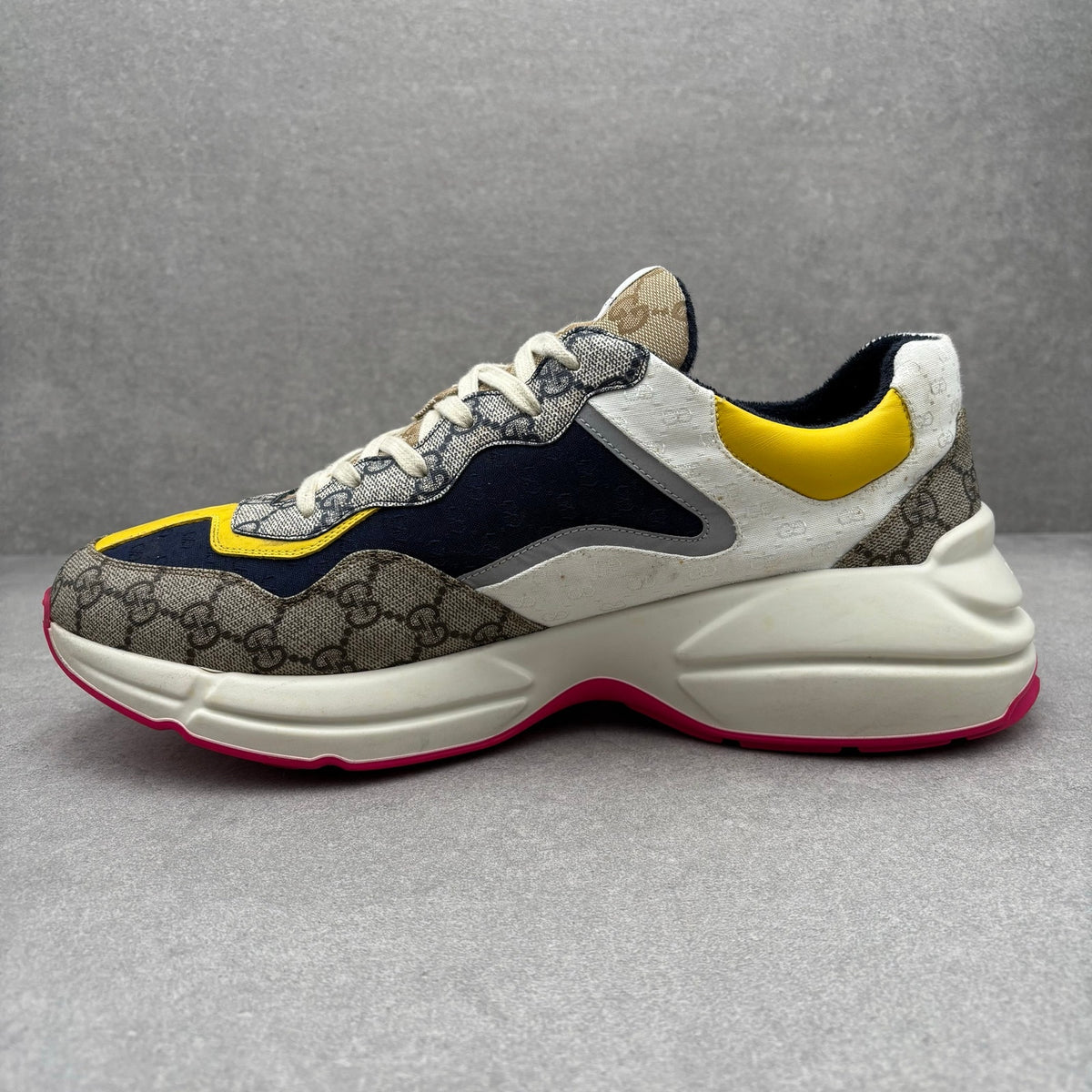 Gucci GG Rhyton Monogram, Pink — photo 4