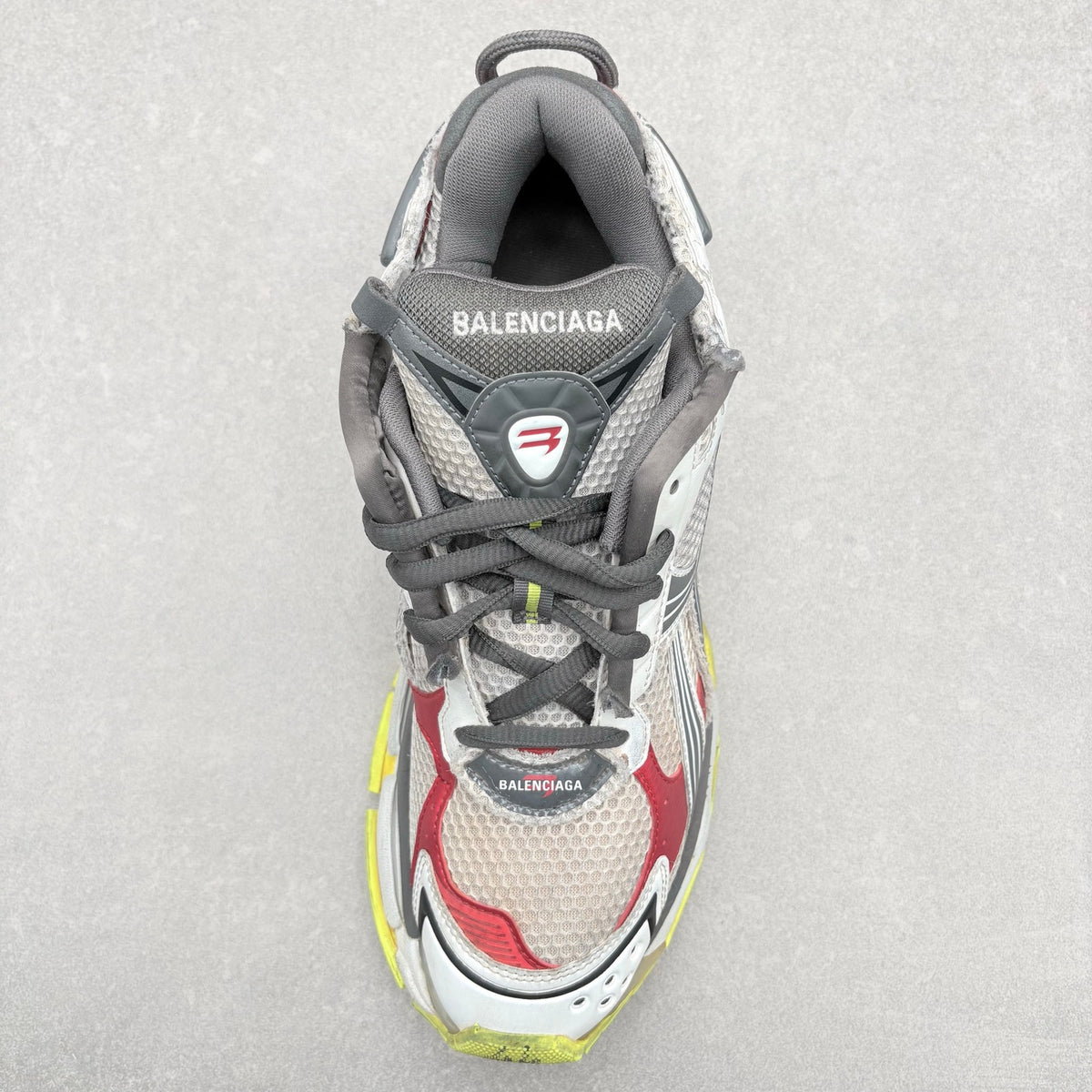 Runner White Red Fluo Yellow Black — photo 10